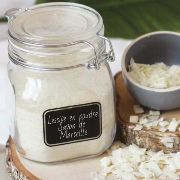 Lessive en poudre au savon de Marseille kit complet Premiere fois